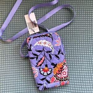 Vera Bradley Mural Garden RFID Crossbody